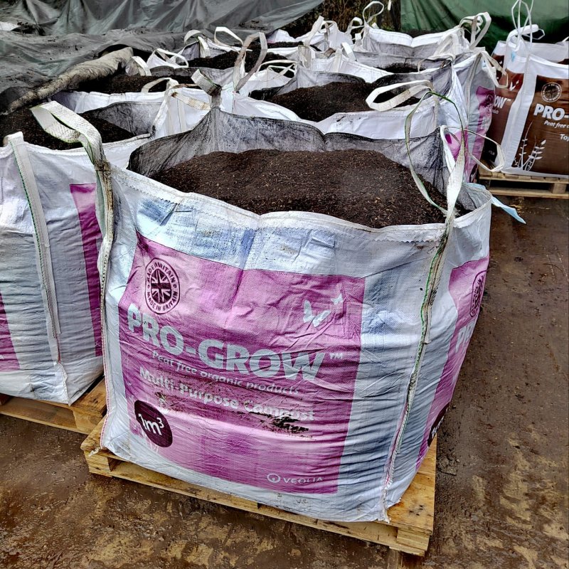 Pro-Grow Multi-Purpose Compost Bulk Bag - Collected
