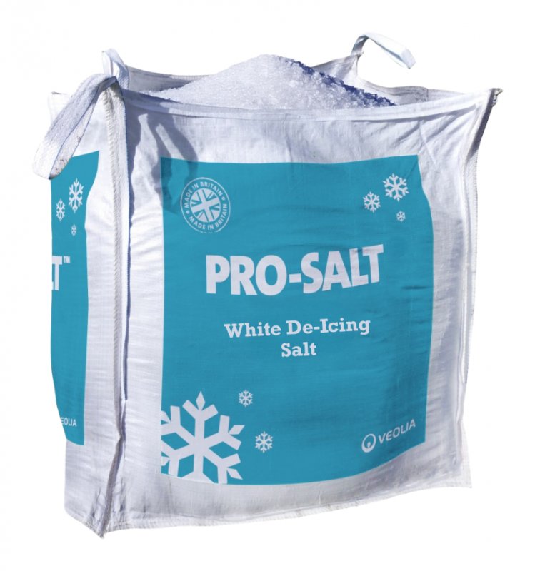 Pro-Grow Pro-Salt White Rock Salt 800kg Bulk Bag