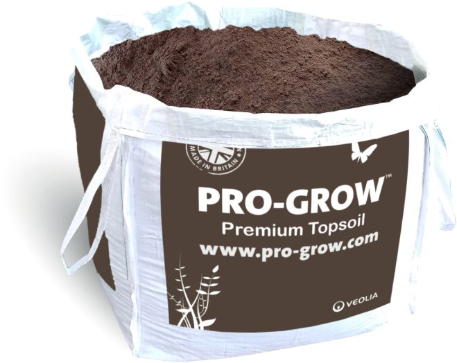 Pro-Grow Premium Top Soil 1000L Bulk Bag