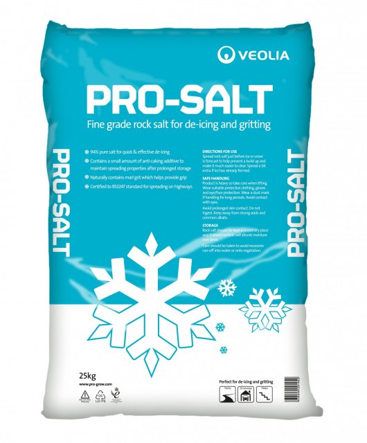 Pro-Grow Rock Salt 25kgs bag